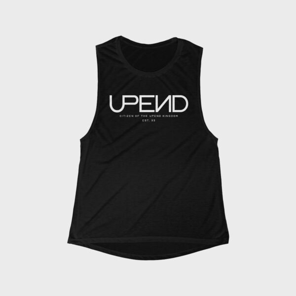 Women's Upend Flowy "Message" Muscle Tank