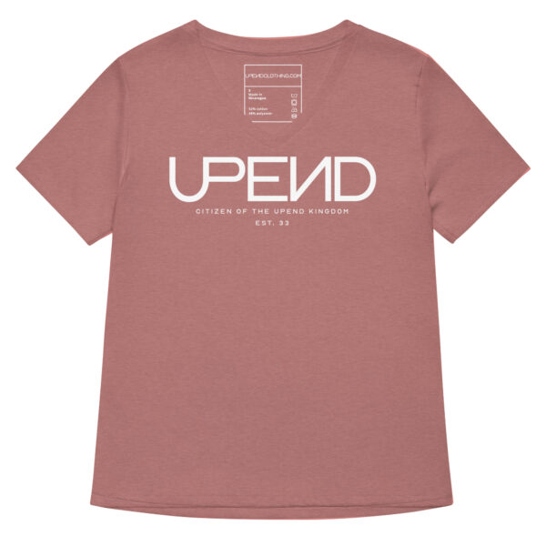 Women’s Upend "Message" V-Neck T-shirt - Image 5