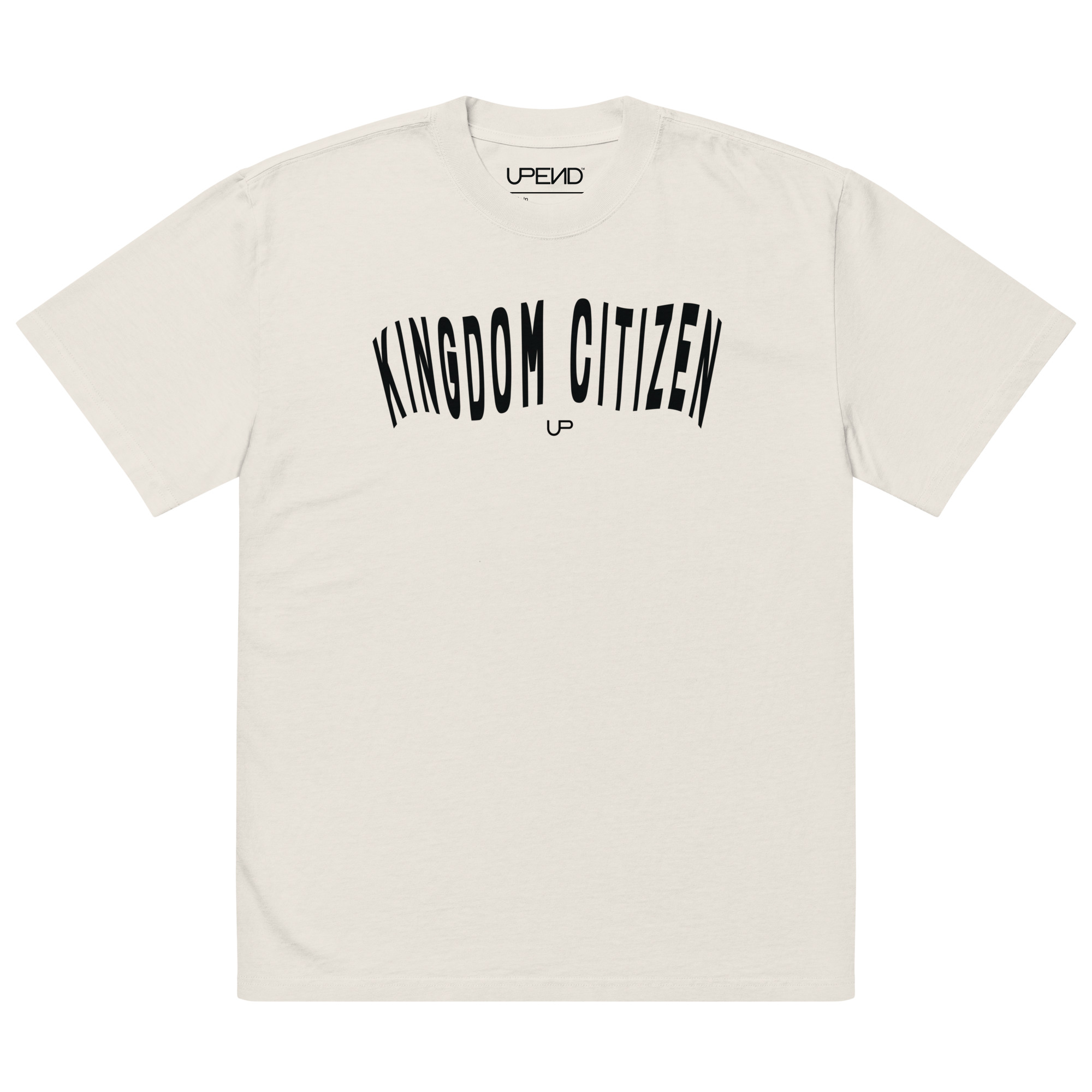 Upend Oversized Faded Kingdom Citizen Tee - Image 4