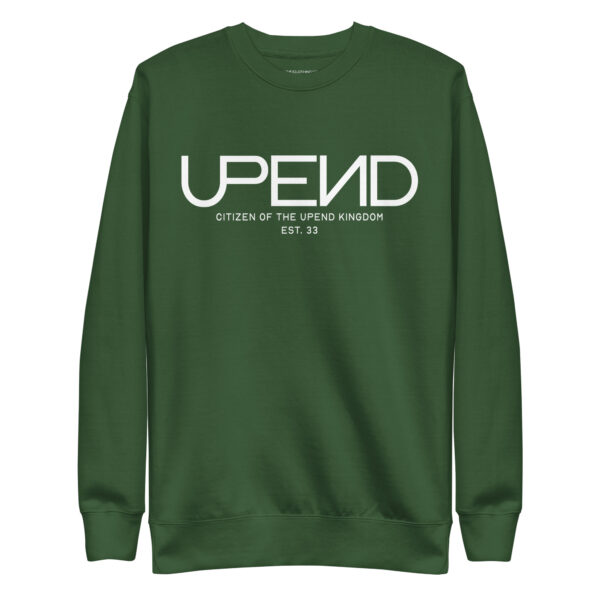Upend Women’s Message Sweatshirt - Image 2