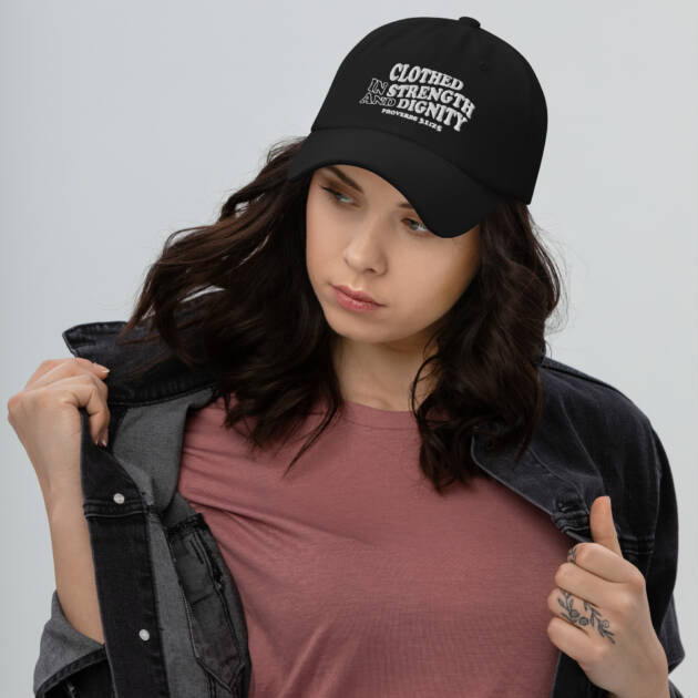 Clothed in Strength & Dignity Hat
